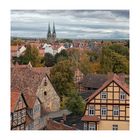 Blick über Quedlinburg ...