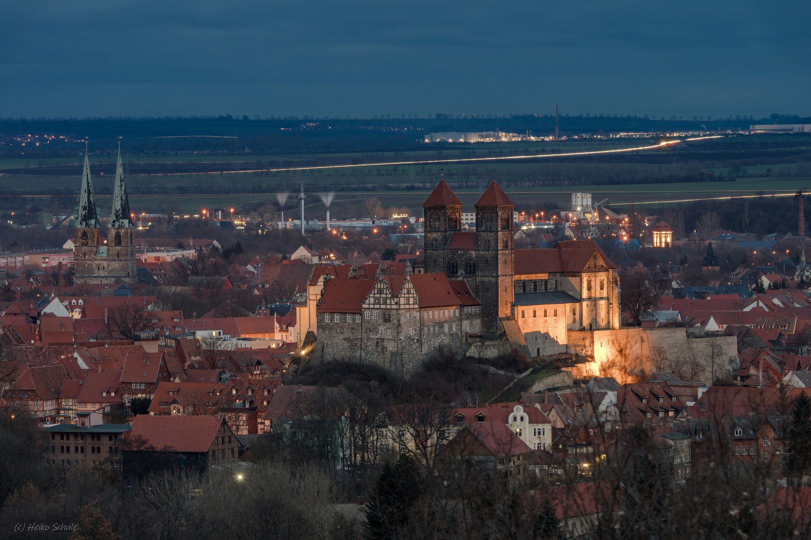 Blick über Quedlinburg