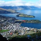 Blick über Queenstown