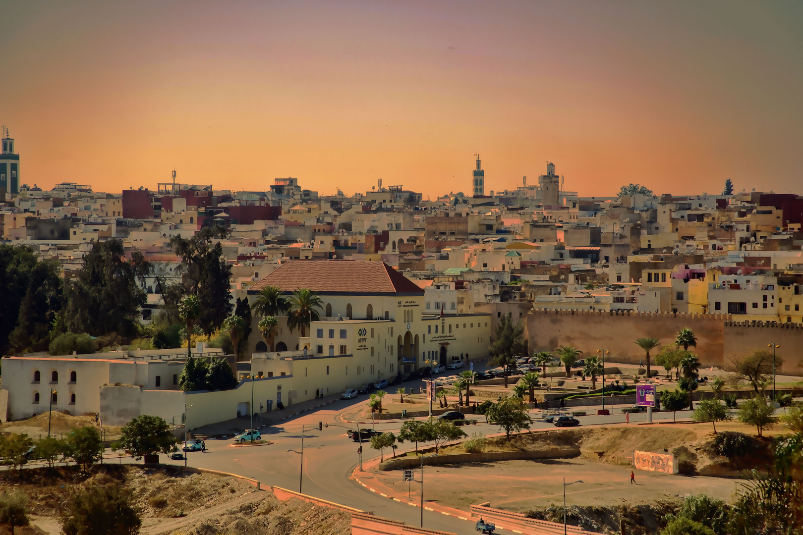 Blick über Rabat