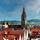 Blick über Reutlingen vom Riesenrad das 1 Monat bei uns auf dem Marktplatz stand