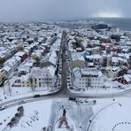 Blick über Reykjavik