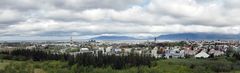Blick über Reykjavik - aufgenommen vom Perlan