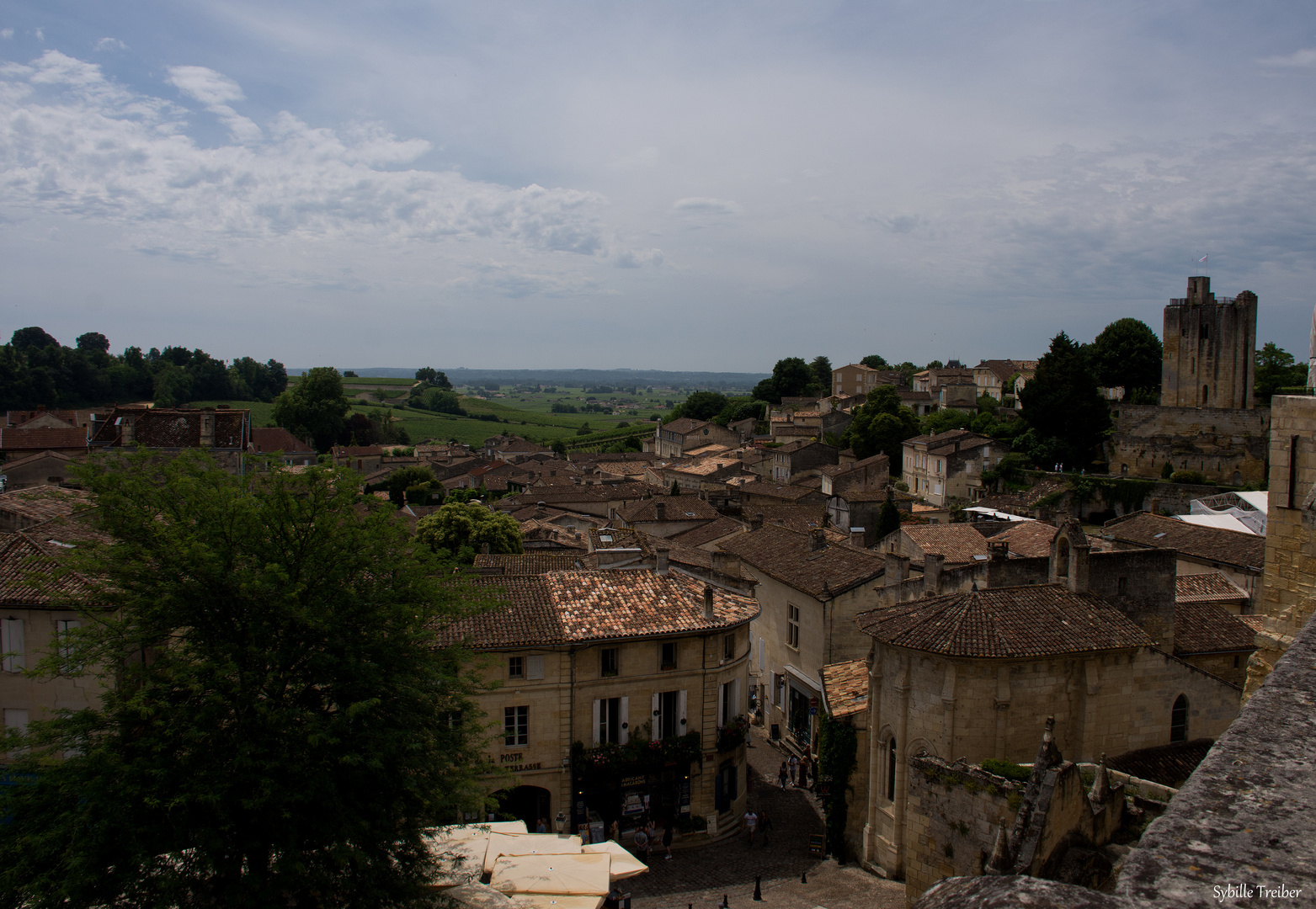 Blick über Saint-Emilion