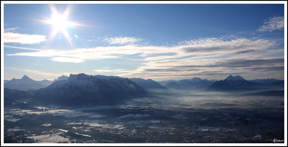 Blick über Salzburg