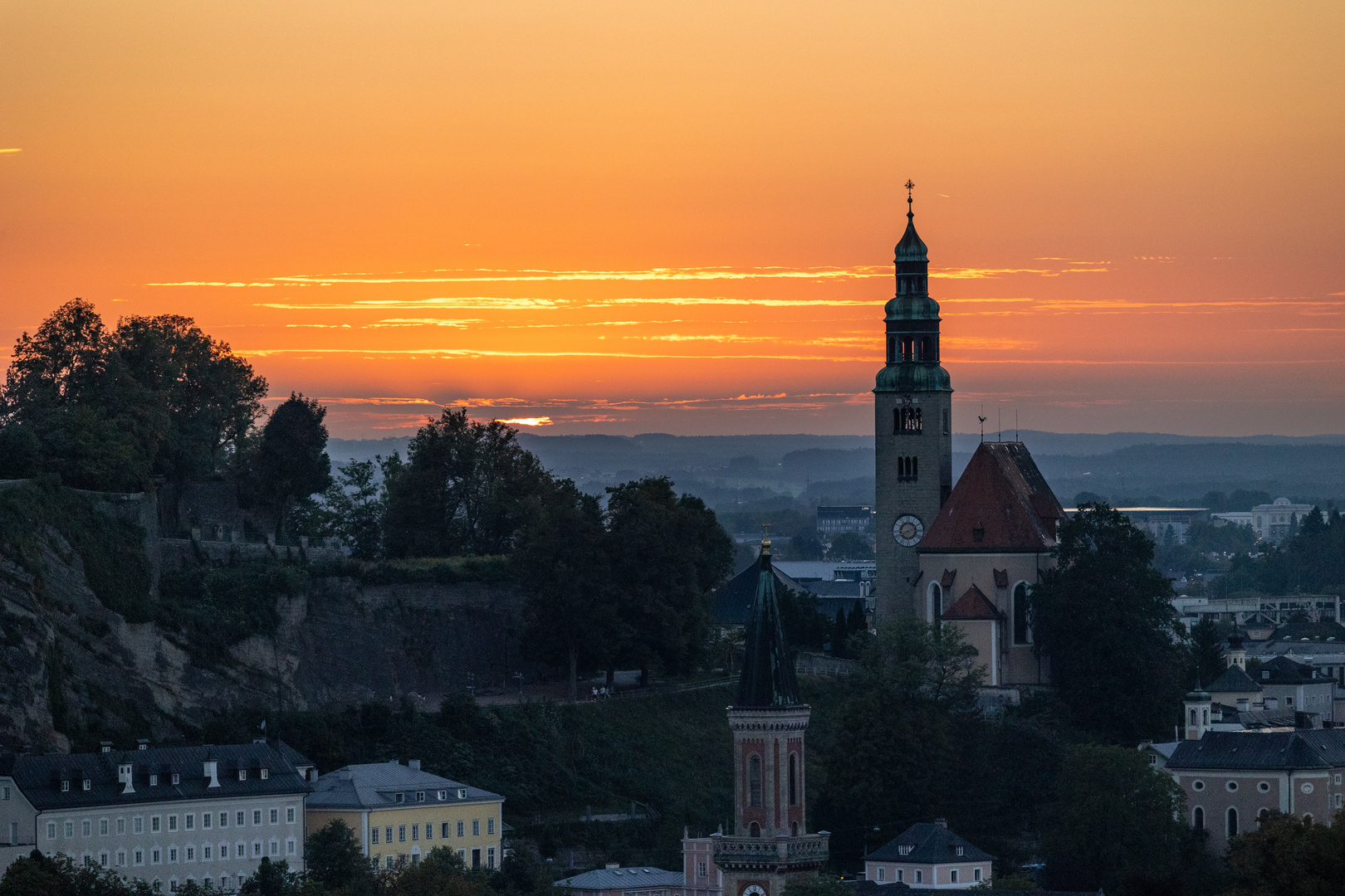 Blick über Salzburg