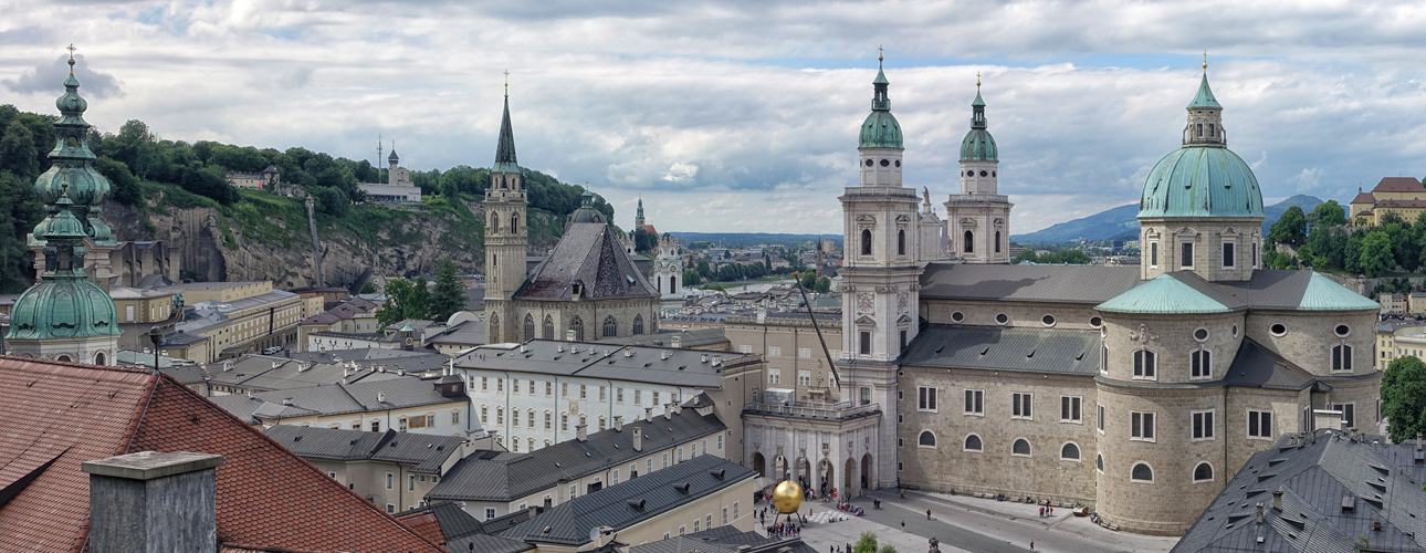 Blick über Salzburg - Ich bin mal kurz weg.....