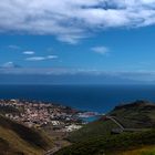 Blick über San Sebatian zum Teide auf Tenerifa
