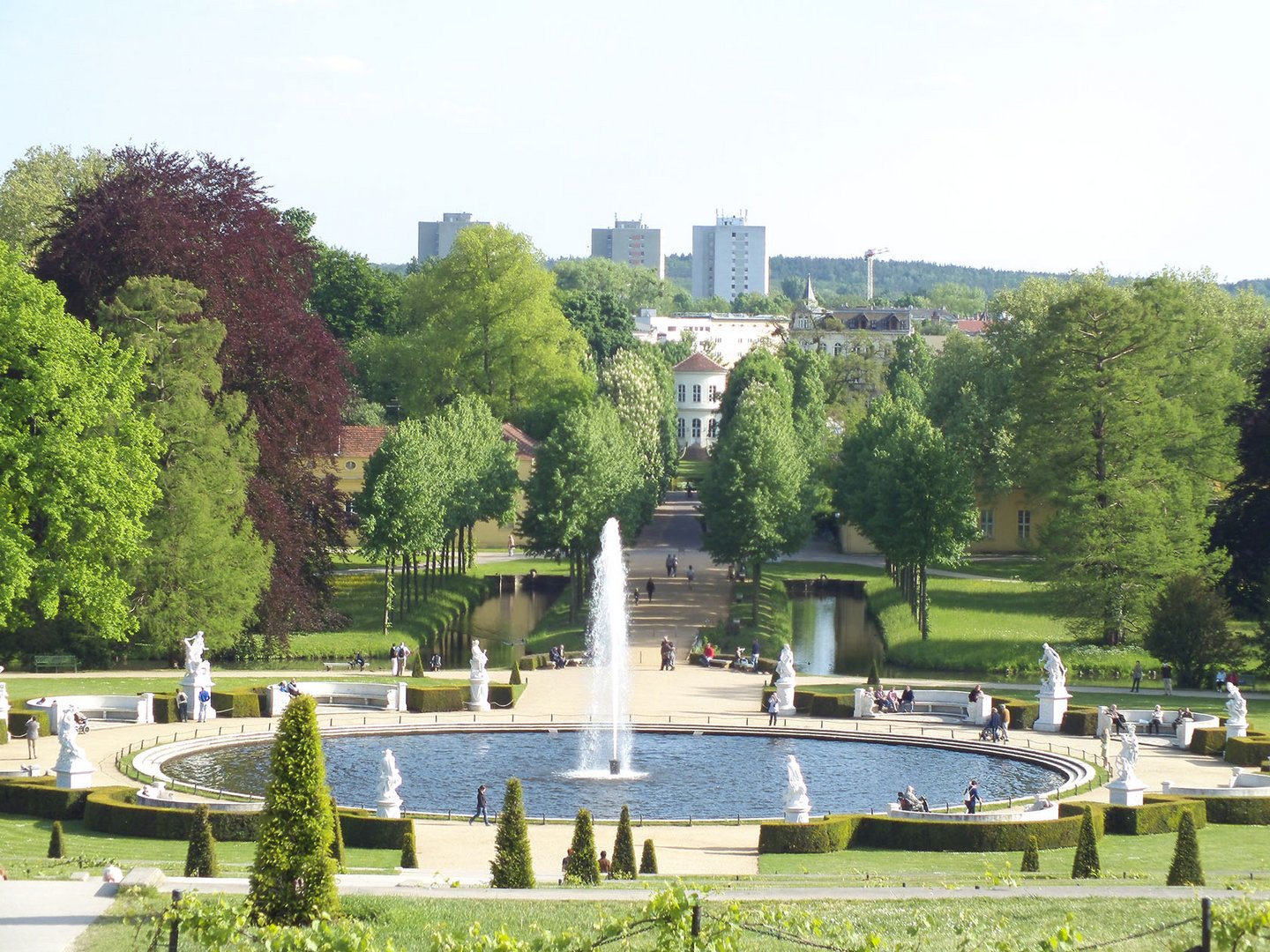 Blick über Sanssouci