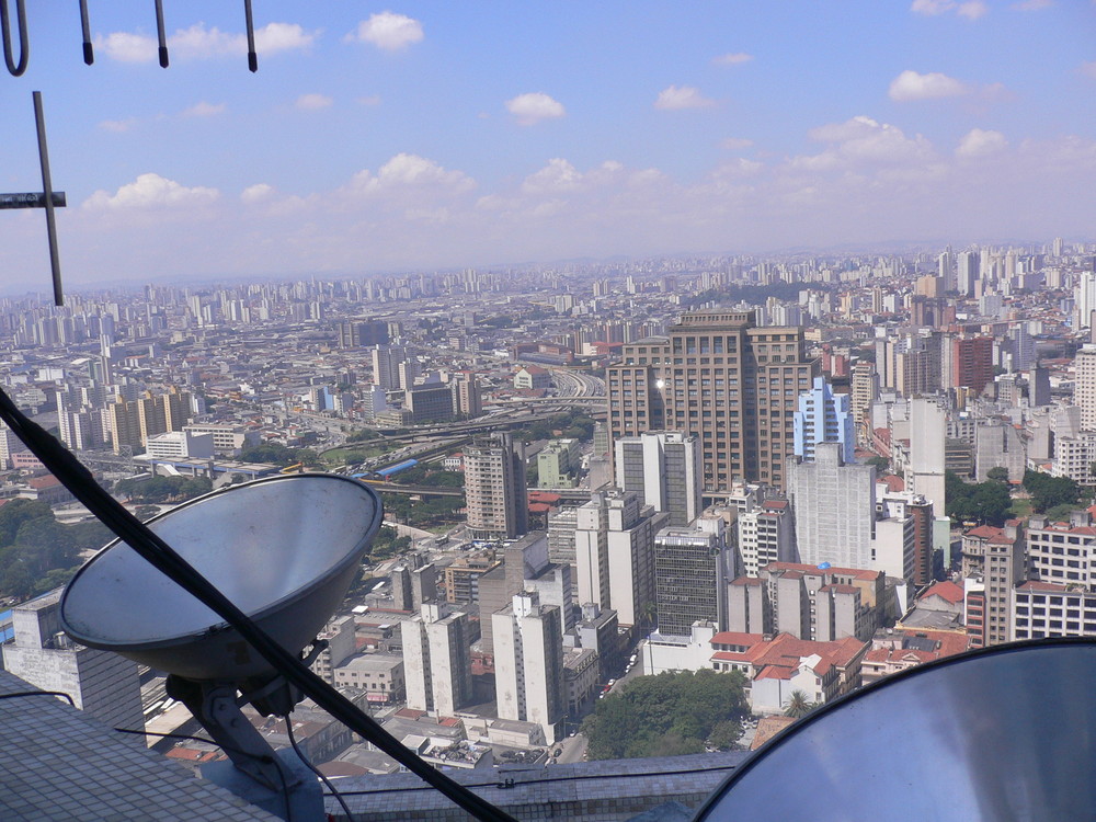 Blick über Sao Paulo