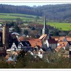 Blick über Schlitz ....