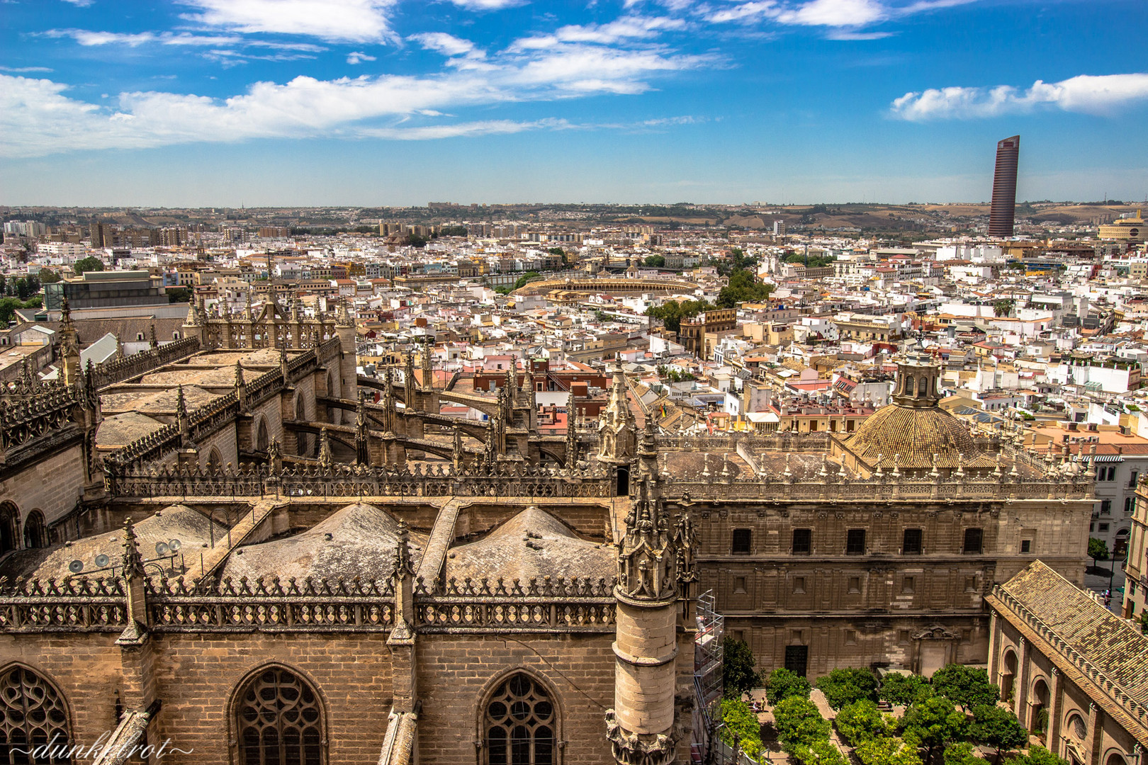 Blick über Sevilla