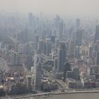 Blick über Shanghai aus dem 100.sten Stockwerk