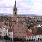 Blick über Sibiu - Hermannstadt in Rumänien 