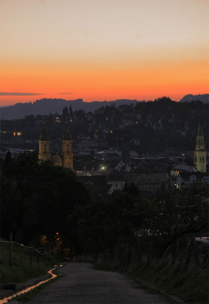 Blick über St. Gallen