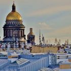 Blick über St. Petersburg (Isaac Kathedrale)