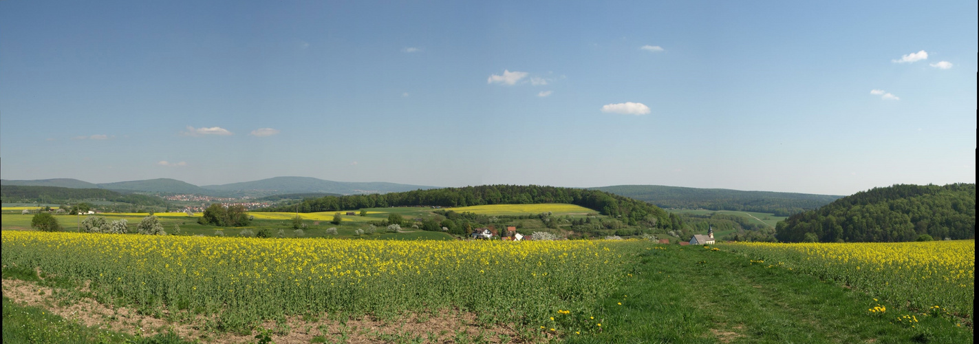 Blick über Stralsbach Rhön