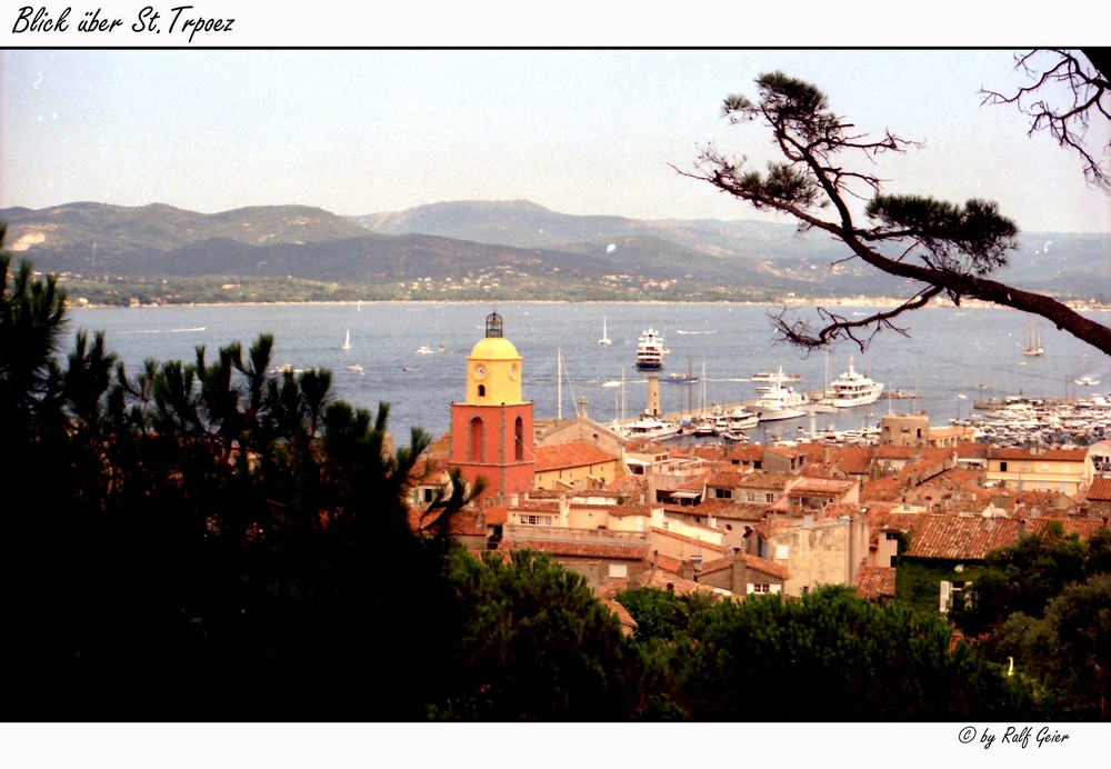 Blick über St.Tropez