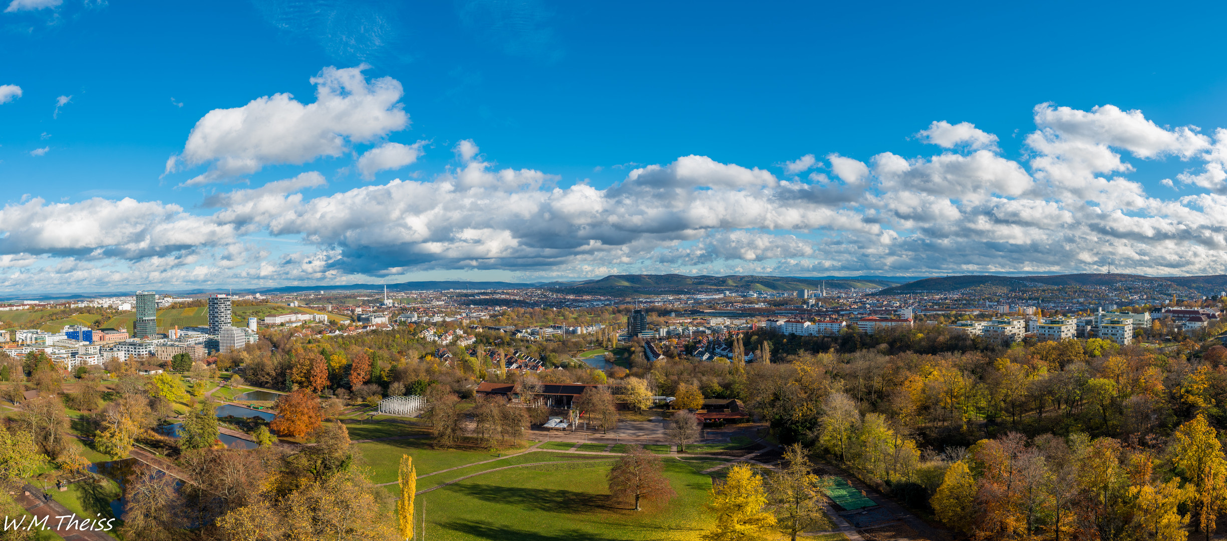 Blick über Stuttgart