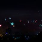 Blick über Stuttgart an Silvester III