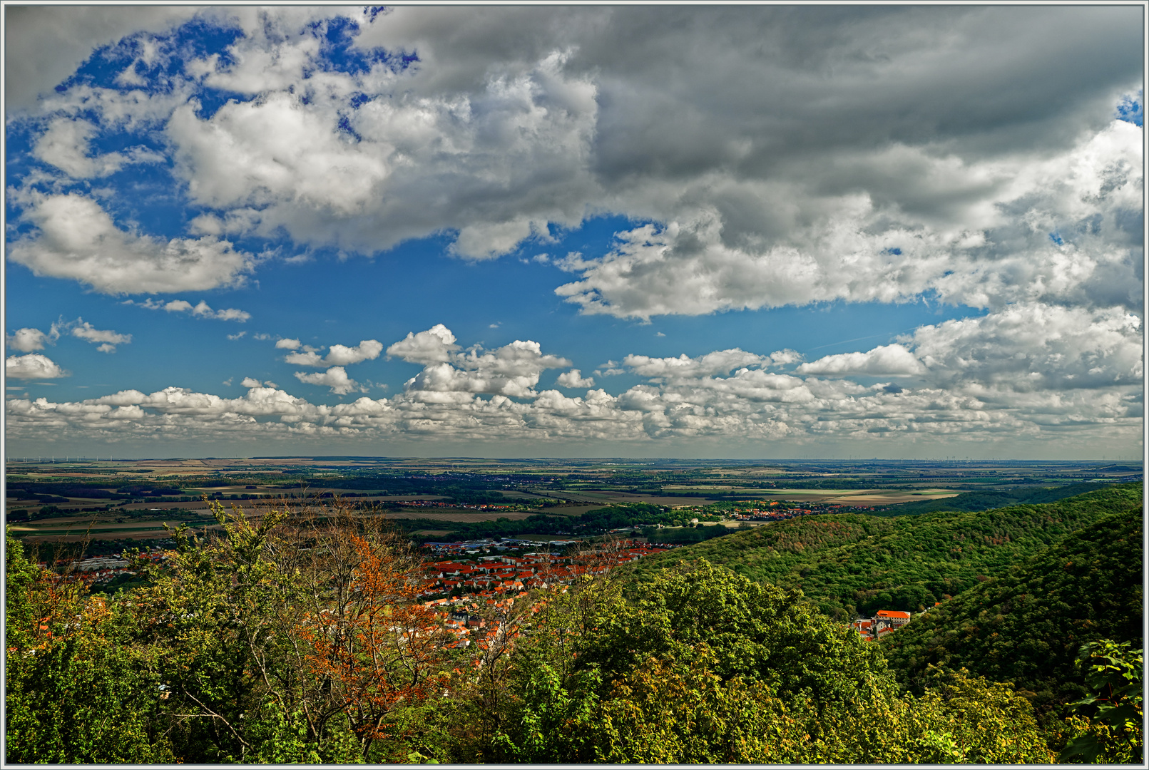 Blick über Thale