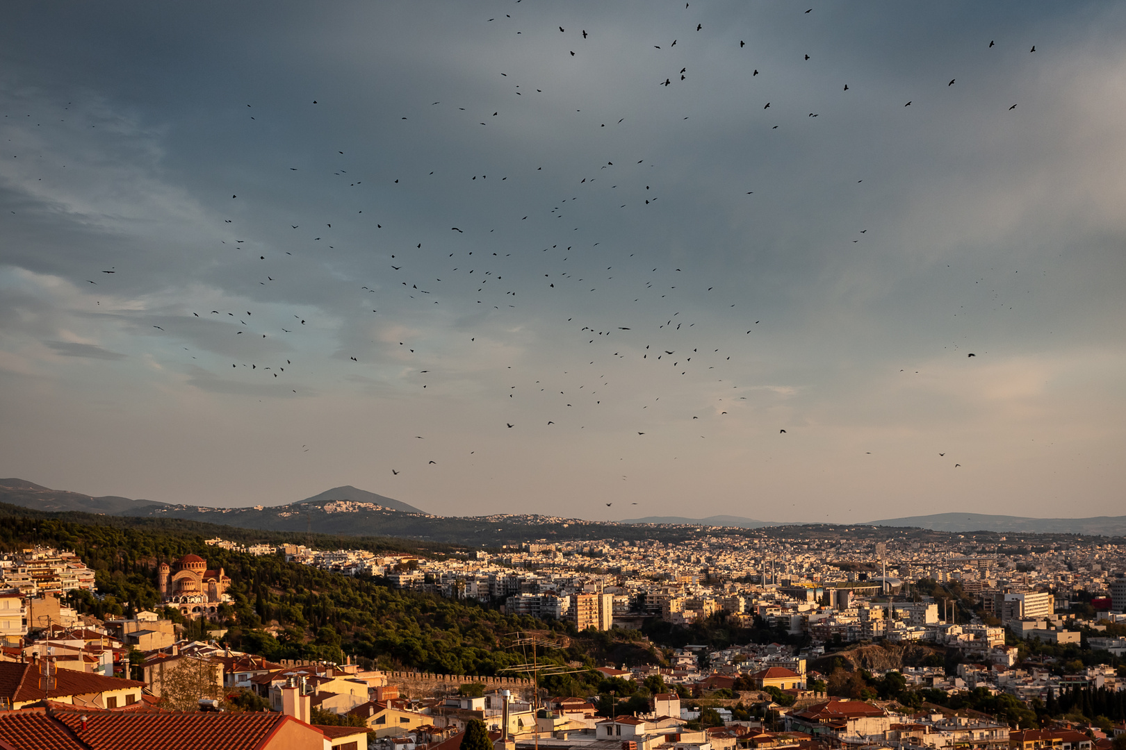 Blick über Thessaloniki