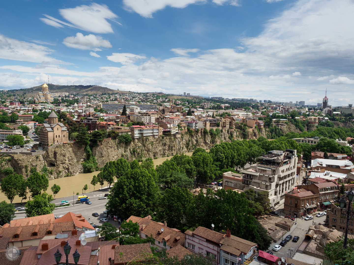 Blick über Tiflis