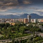 Blick über Tirana