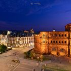 Blick über Trier mit der "Porta Nigra"