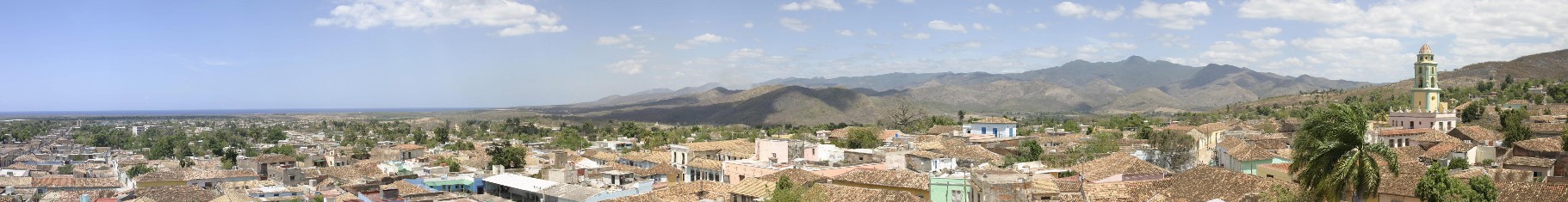 Blick über Trinidad (Cuba)