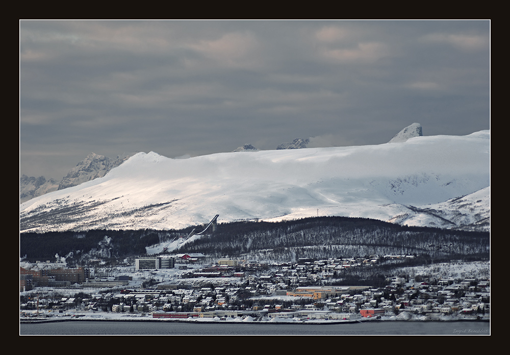 Blick über Tromsø