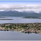 Blick über Tromsø