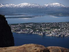 Blick über Tromsø P6271121