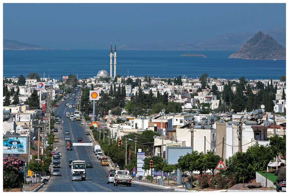 Blick über Turgutreis