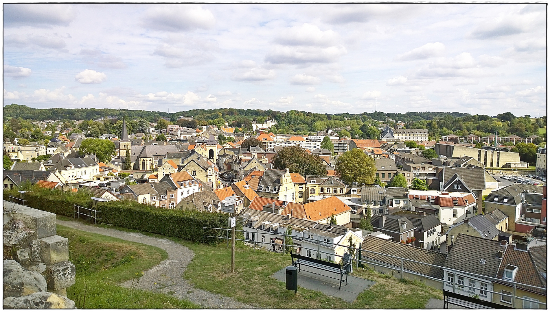 Blick über Valkenburg