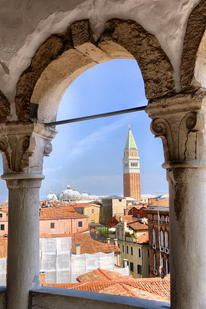 Blick über Venedig