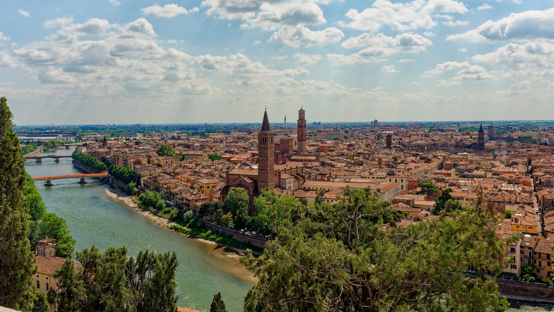 Blick über Verona