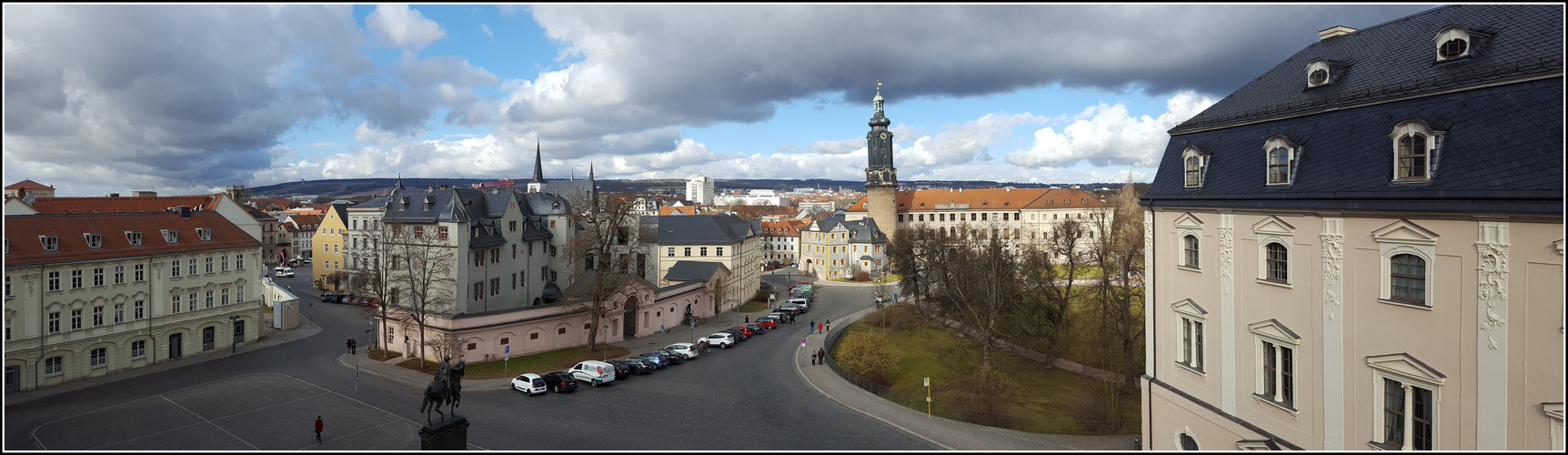 Blick über Weimar