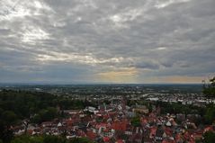 Blick über Weinheim
