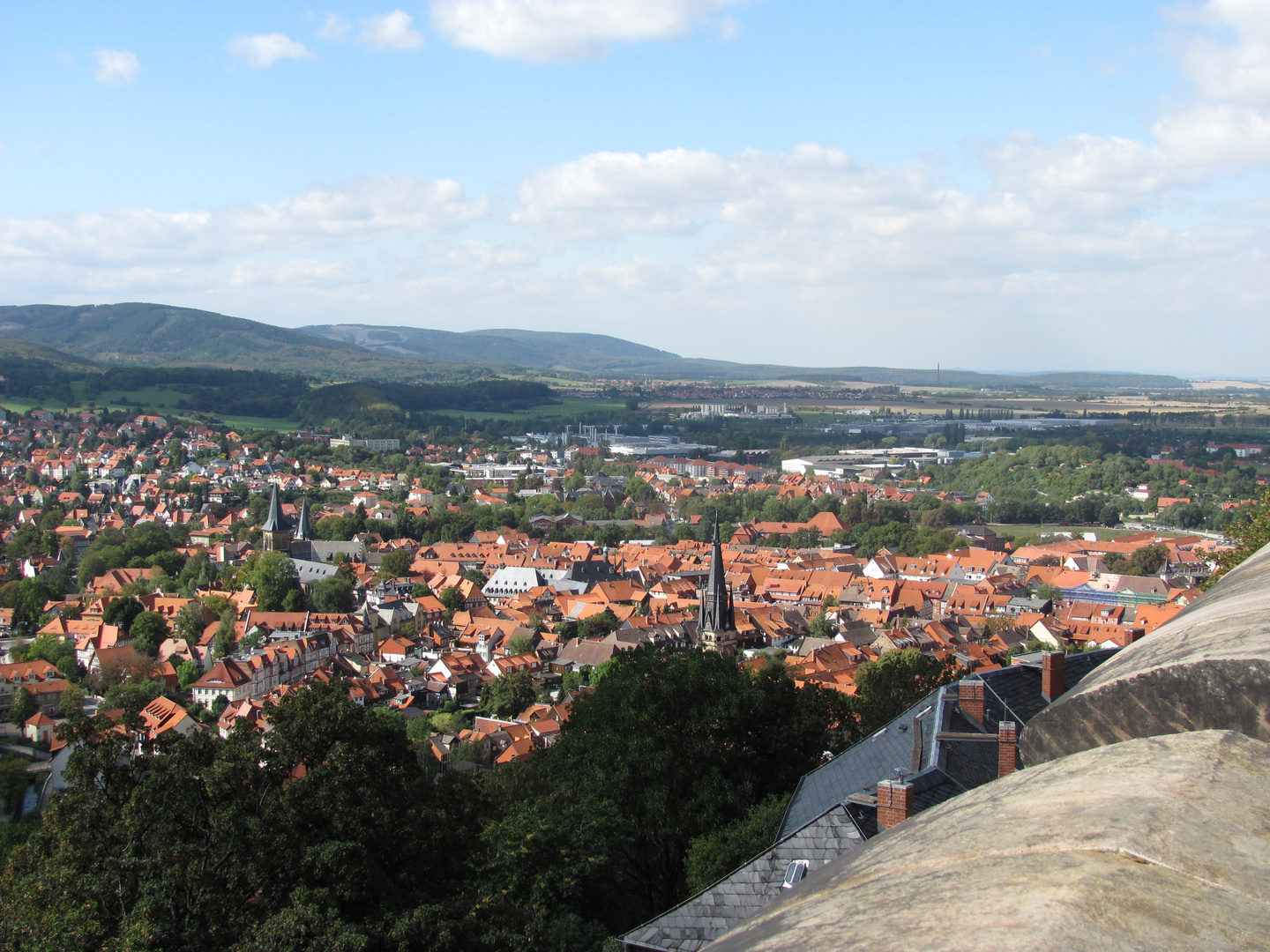 Blick über Wernigerode