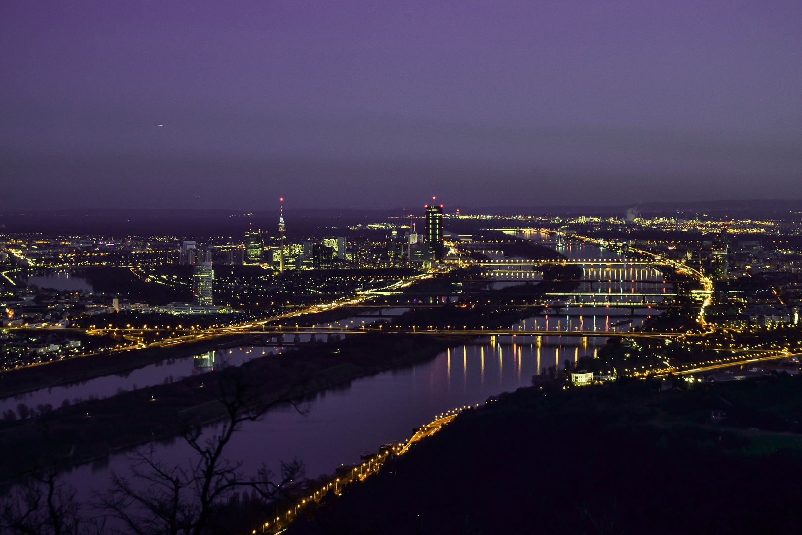 Blick über Wien