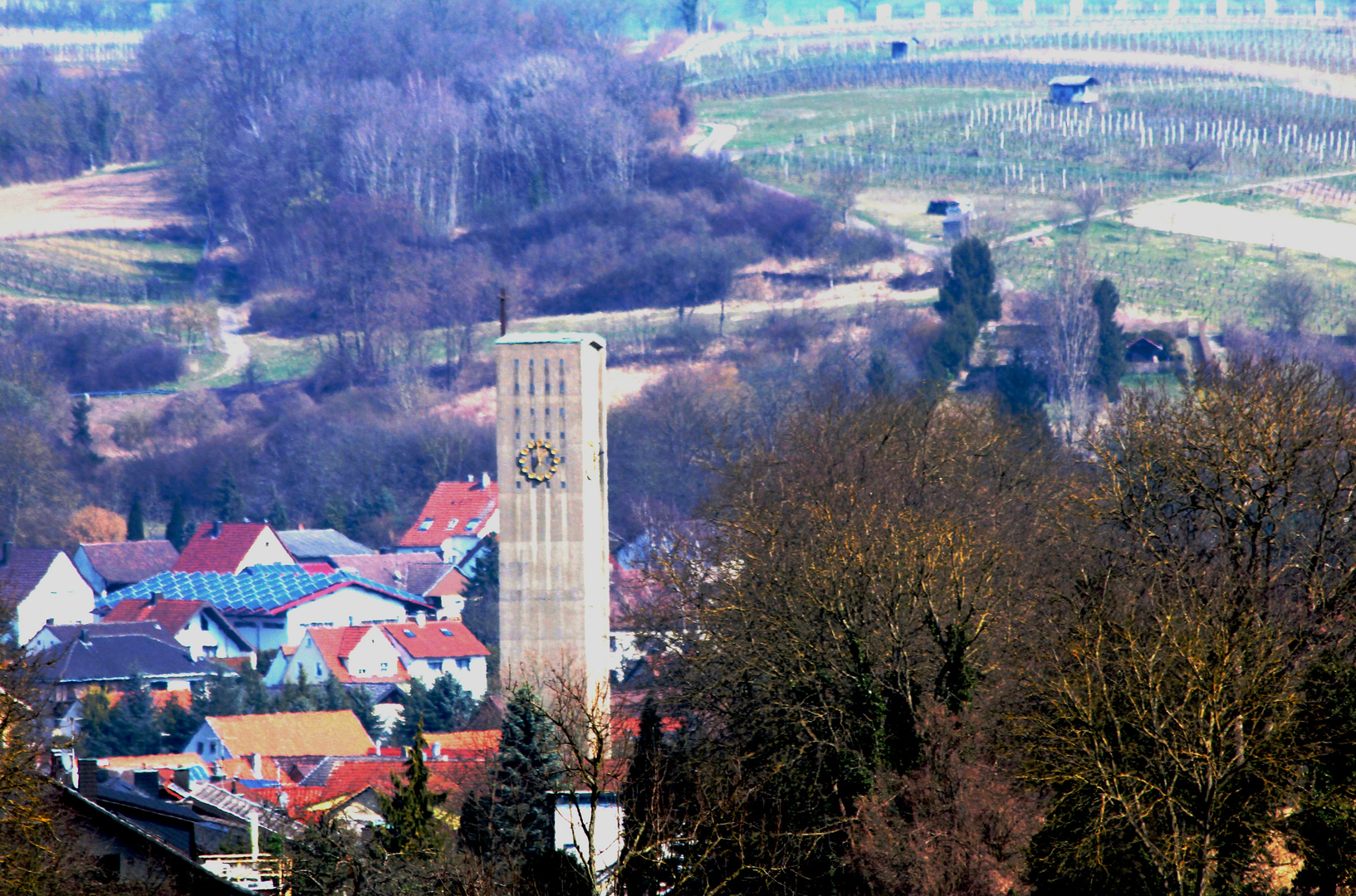 Blick über Zeutern 