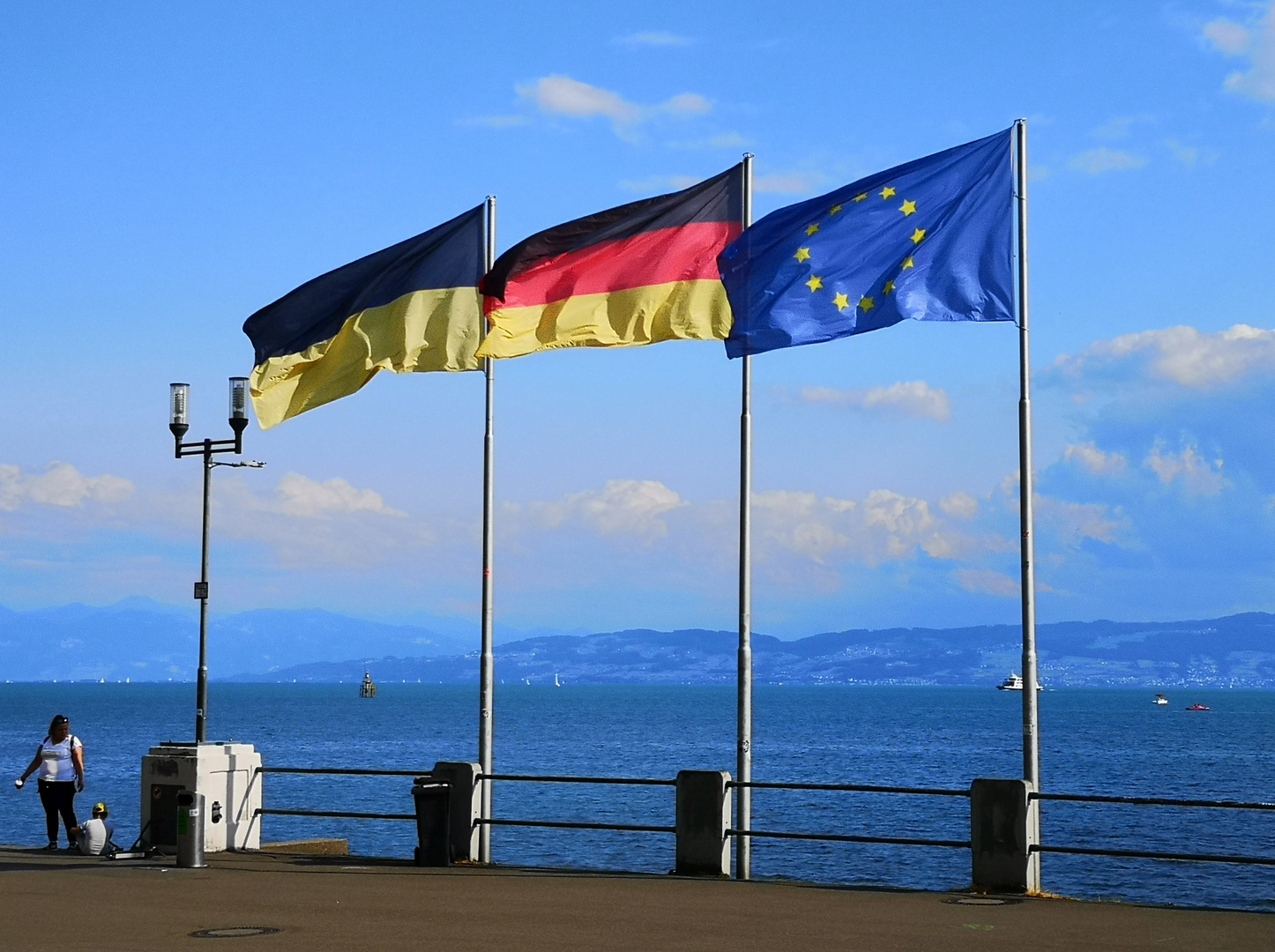 Blick über'n Bodensee