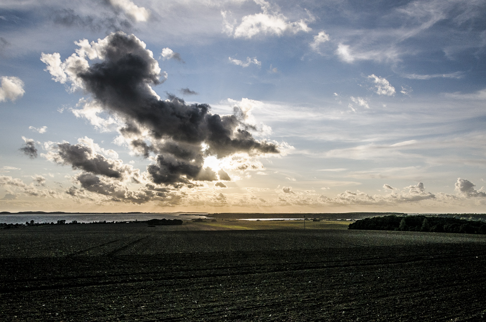 Blick übern Jasmunder Bodden