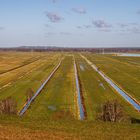 Blick übers Blockland zum Weyerberg 