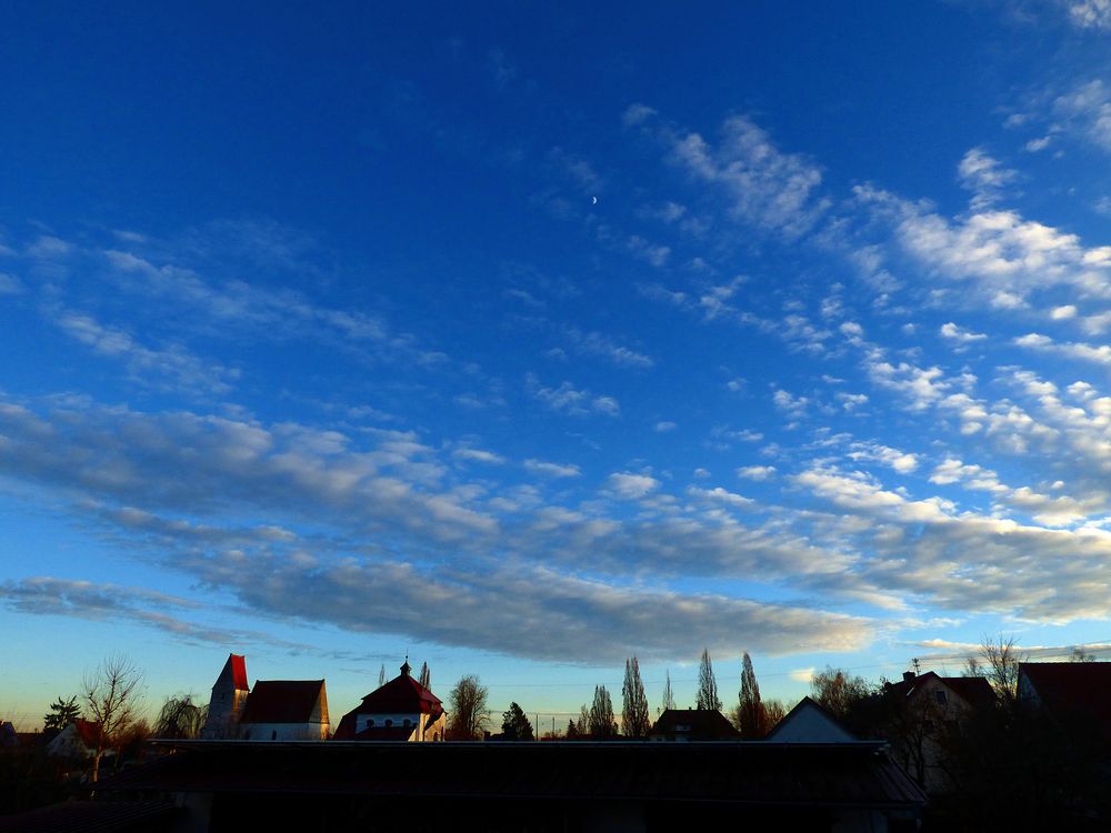 Blick übers Dach