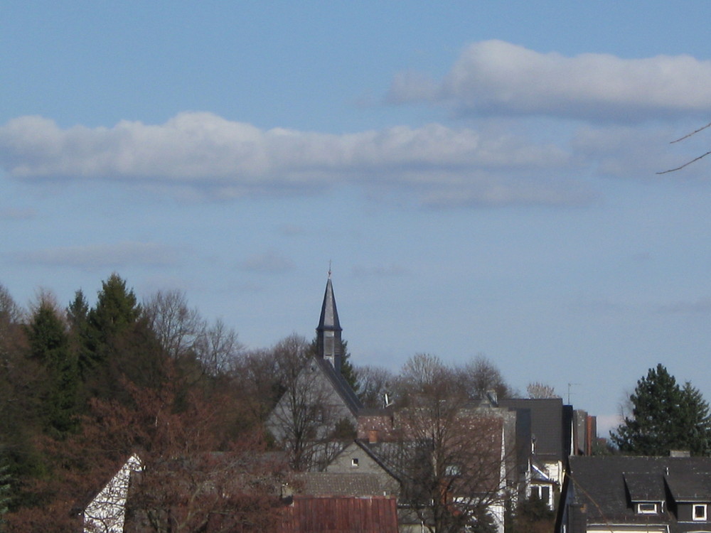 Blick über´s Dorf