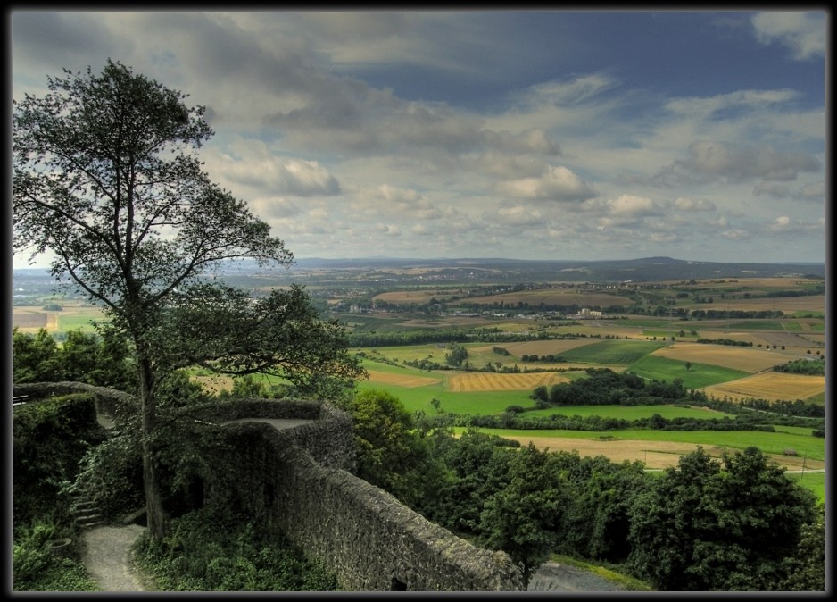 Blick übers Gleiberger Land