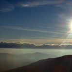 Blick übers Klagenfurter Becken