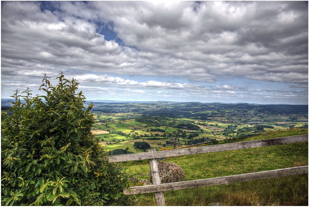 Blick übers Land...